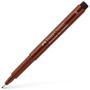 Faber Castell Pitt Artist Pen Fineliner M 0.7mm Sepia Oscuro