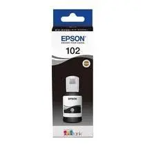 EPSON TINTA BOTE NEGRO ECOTANK ET-2700, 2750, 3700, 3750, 4750 - Nº 102