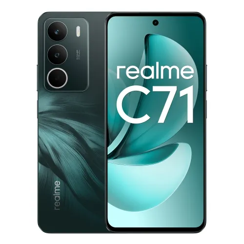 Realme C71 Smartphone 6.67" - 8GB RAM - 256GB - Cámara 50MP - Batería 6000mAh - Carga Rápida 45W - Verde