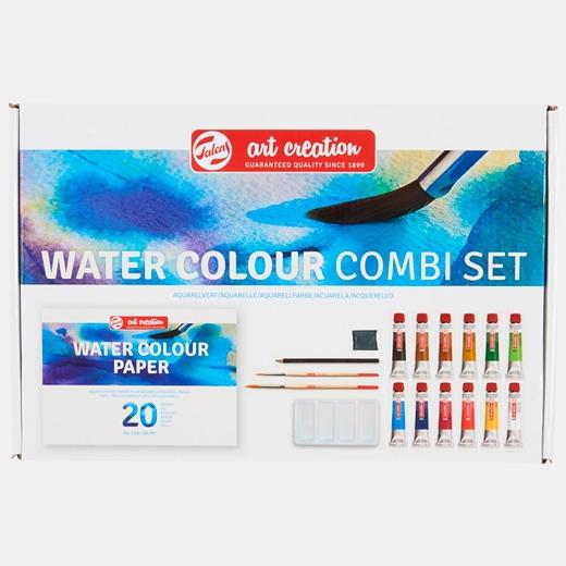 Talens Art Creation Set Acuarela Combi 12 Tubos X 12Ml Colores Surtidos