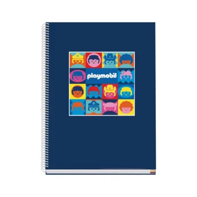 Dohe Cuaderno Espiral A4 100 Hojas Microperforadas Cuadricula 5mm Tapa Dura