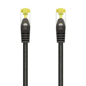 Aisens Cable de Red Latiguillo RJ45 LSZH Cat.7 600 MHz S/FTP PIMF AWG26 - 2.0M - Color Negro