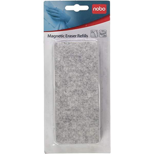 Nobo Recambio Para Borrador Magnético Ref. 34533421 Pack De 10Ud
