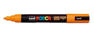 POSCA PC-5M Marcador No Permanente Naranja Medio Alta Precisión