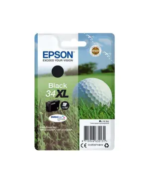 Epson T3471 (34XL) Negro Cartucho de Tinta Original para Impresoras