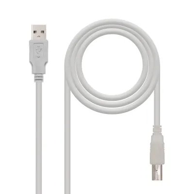 Nanocable Cable De Impresora Usb-A 2.0 Macho A Usb-B Macho 1.80M