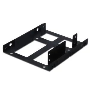 Ewent Soporte Adaptador de Montaje para Disco Duro HDD/SSD - Aluminio Negro