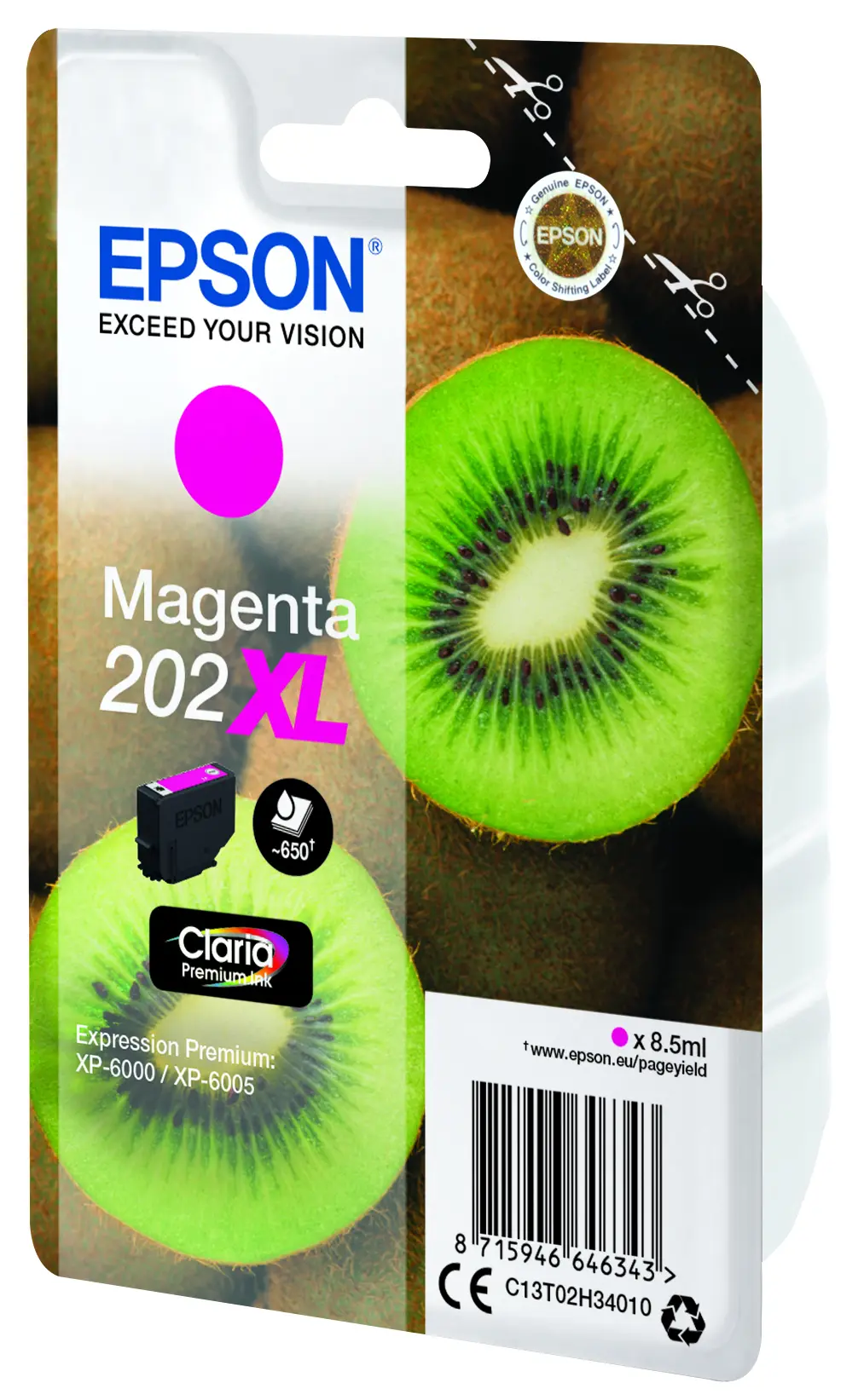 Epson 202XL Cartucho de Tinta Original Magenta