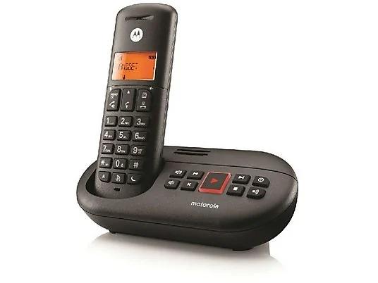 Motorola Telefono Inalambrico E211 Negro Dect Digital Con Contestador