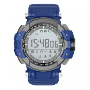 RELOJ INTELIGENTE DEPORTIVO BILLOW XS15BL ANTI-SHOCK IP68 BT 4.0 G-SENSOR PILA INTERNA 12 MESES AZU
