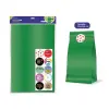 Bismark Pack de 10 Sobres Papel Kraft 50g con 10 Pegatinas - 30x47x8cm - Verde