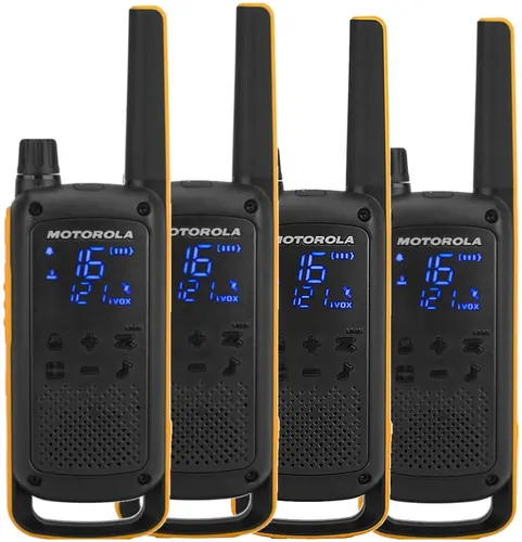 Motorola T82 Extreme Walkie Talkie 10Km 16CH Quad