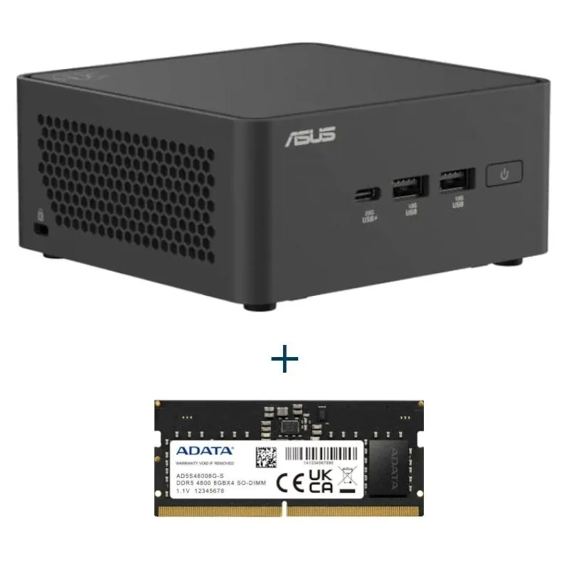 Asus Nuc 15 Pro Rnuc15Crhi300002 Core 3-100U+8Gb