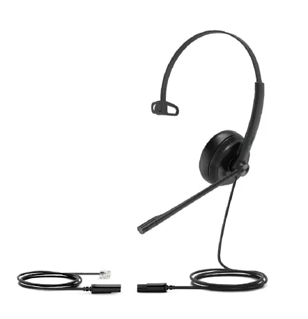 YEALINK YHS34 Mono Auriculares monoaurales RJ