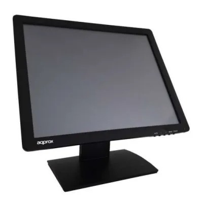 Approx Monitor Táctil 17" TPV, VGA, USB, Negro, 5 Hilos, 5ms, 300cd/m2