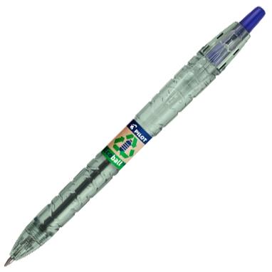 Pilot Bolígrafo Ecoball Plástico Reciclado 1.0Mm Recargable Azul
