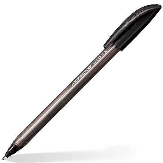 Staedtler Bolígrafo Ball 4320 M 1,0Mm Triangular Negro Caja 10 Ud