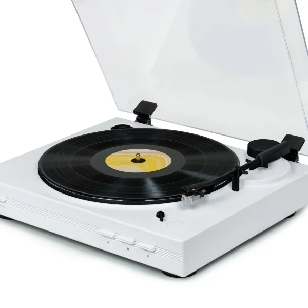 Thomson TT351 Giradiscos Preamplificado con Parada Automática - Color Blanco