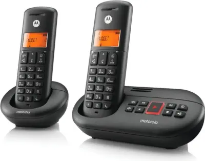 Motorola E212 Teléfono DECT Contestador Duo