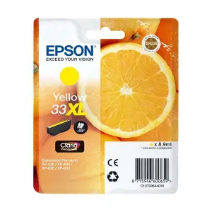 Epson T3364 (33XL) Amarillo Cartucho de Tinta Original