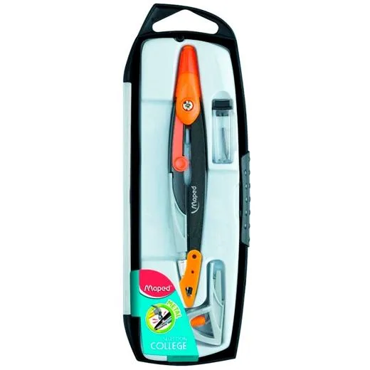 Maped Compás Metal Open Estuche 3 Piezas