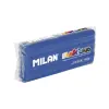 Milan Barra de Plastilina 150gr Almidón de Maíz Sin Gluten Mezclable Color Azul Oscuro