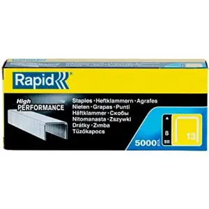 Rapid Grapas Finas Nº13 13/8 Caja 5000 Unidades Galvanizadas