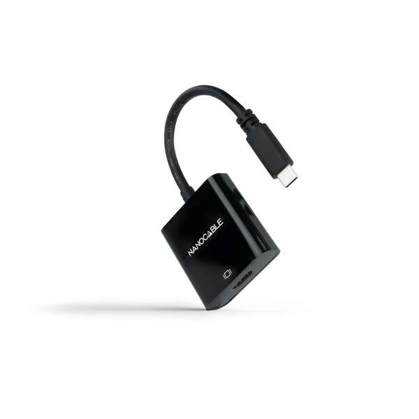 Nanocable Conversor Usb-C A Hdmi 4K - 15Cm - Color Negro