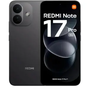 Xiaomi Redmi Note 17 Pro 5G 6GB RAM 256GB Almacenamiento Negro
