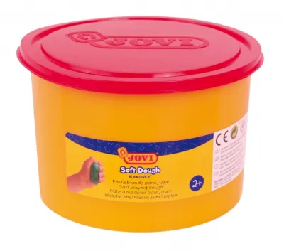 Jovi Pasta de Modelaje Blandiver 460gr - Color Rojo, Blanda y Flexible