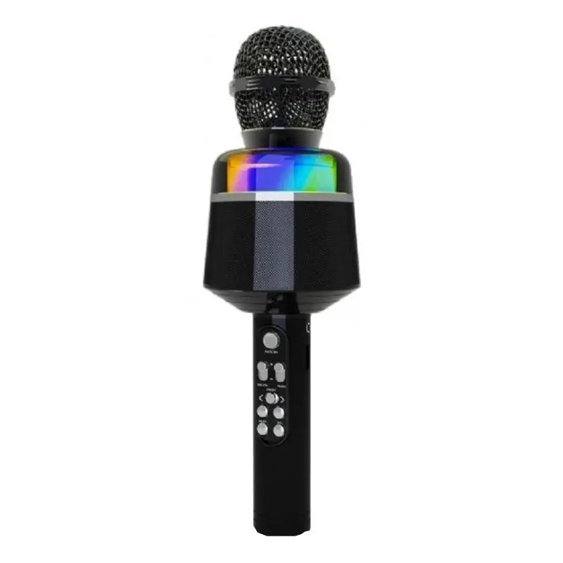 Gembird MICBT-01-BK Micrófono Inalámbrico Negro para Karaoke