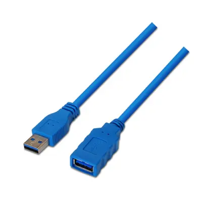 AISENS A105-0045 Cable USB 3.2 Gen 1 (3.1 Gen 1) 1 m USB A Azul