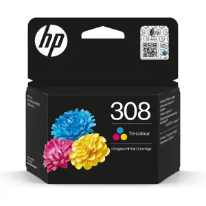 HP Tinta Tricolor Nº 308 para Envy Series 6110, 6120, 6130, 6520, 6530