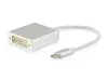 EQUIP Adaptador USB-C a DVI-I Hembra 0,15m