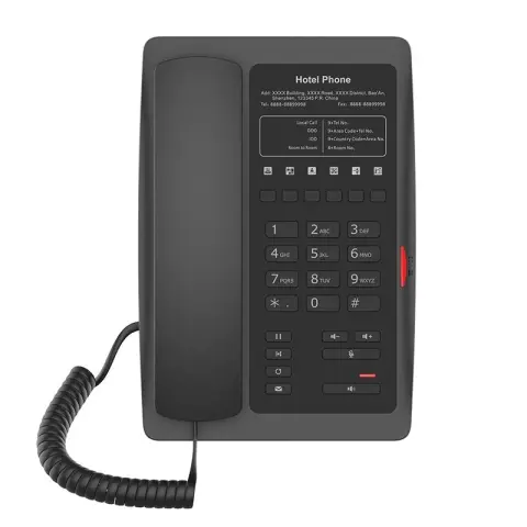 Fanvil H3 Teléfono IP para Hotel con Placa Personalizada