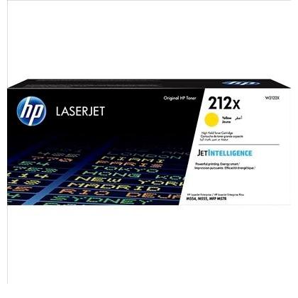Hp Toner Amarillo Laserjet Enterprise M554, M555, M578 -212X