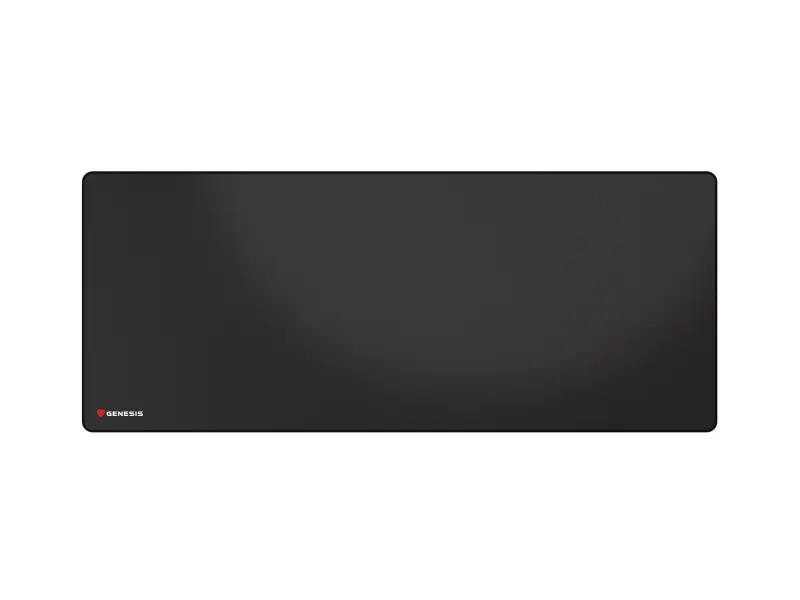 Genesis Carbon 500 Alfombrilla Ultra Logo 1100x450x2.5mm Tela Goma Antideslizante Negro