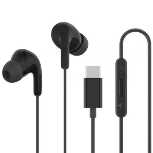 Xiaomi Earphones Type-C con Micrófono Negro - Audio de Calidad Superior