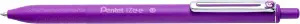Pentel iZee Bolígrafo Retráctil Punta 0.7mm Trazo 0.35mm Clip Metal Violeta