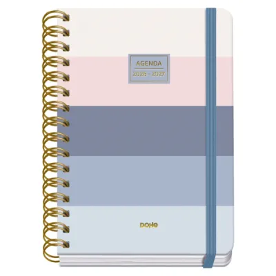 Dohe Agenda Escolar Premium Donna A5 Semana Vista 26/27 Espiral Doble 15x21cm