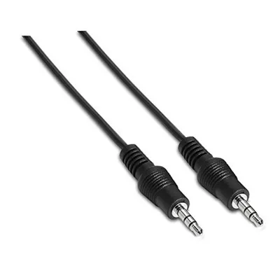 Nanocable Cable Audio Estéreo Jack 3.5mm Macho a Jack 3.5mm Macho 1.50m Negro