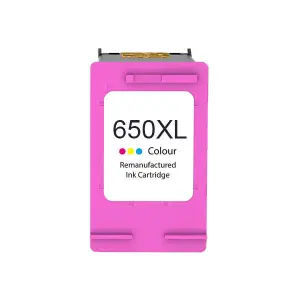 Remanufacturado HP 650XL Color Cartucho de Tinta - Reemplaza CZ102AE