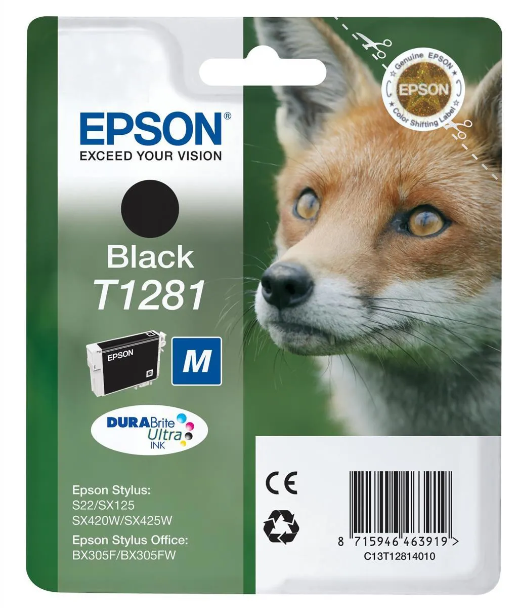 TINTA NEGRO STYLUS S22 SX125 SX420W SX425W - STYLUS OFFICE BX305F BX305FW