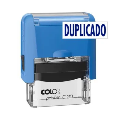Colop Sello Printer C20 Formula Almohadilla E/20 14x38mm Azul