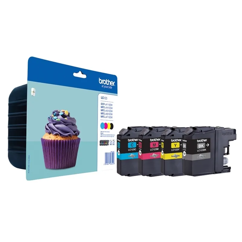Brother Pack De Tinta BK/C/M/Y Para MFC-J4410DW/J4510DW