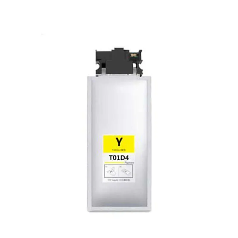 Epson T01D4/T01C4 Amarillo Cartucho De Tinta Pigmentada Generico - Reemplaza C13T01D400/C13T01C400