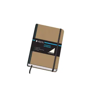 Dohe Cuaderno Cartone 96 Hojas 80gr Tapa Tres Piezas Cierre Gomas