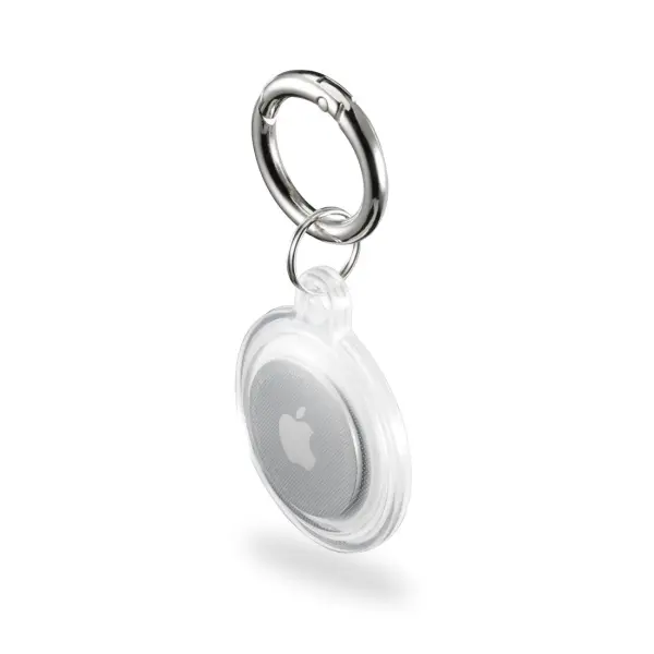 Hama Always Clear Funda para AirTag - Poliuretano Termoplástico - Transparente