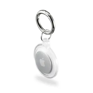 Hama Always Clear Funda para AirTag - Poliuretano Termoplástico - Transparente