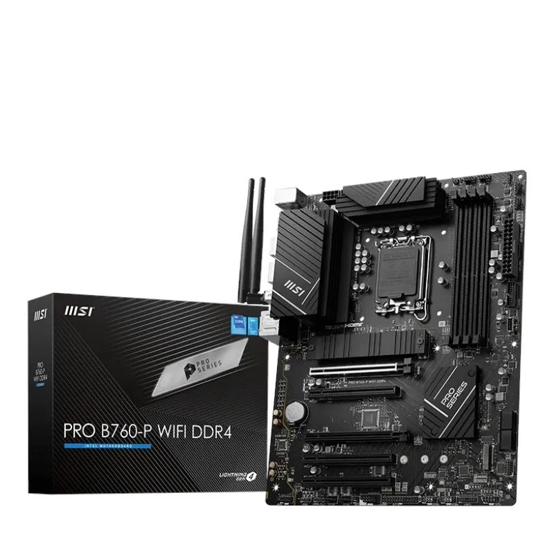 Msi Placa Base Pro B760-P Wifi Ddr4 Atx Lga1700
